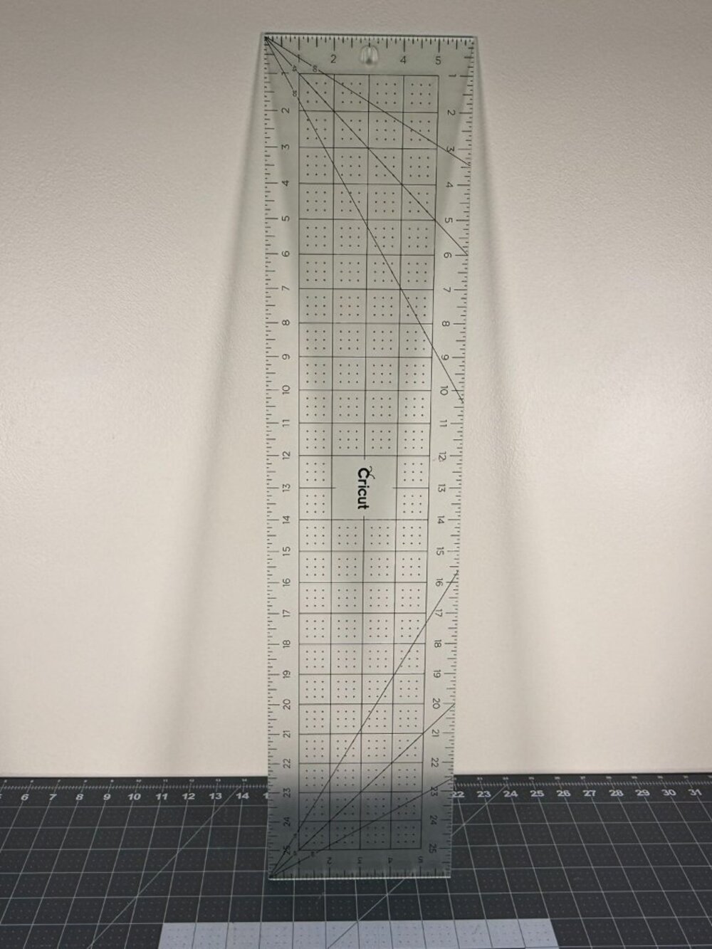 Cricut 6" x 24" Frosted Acrylic Cutting Ruler for Fabric & Vinyl